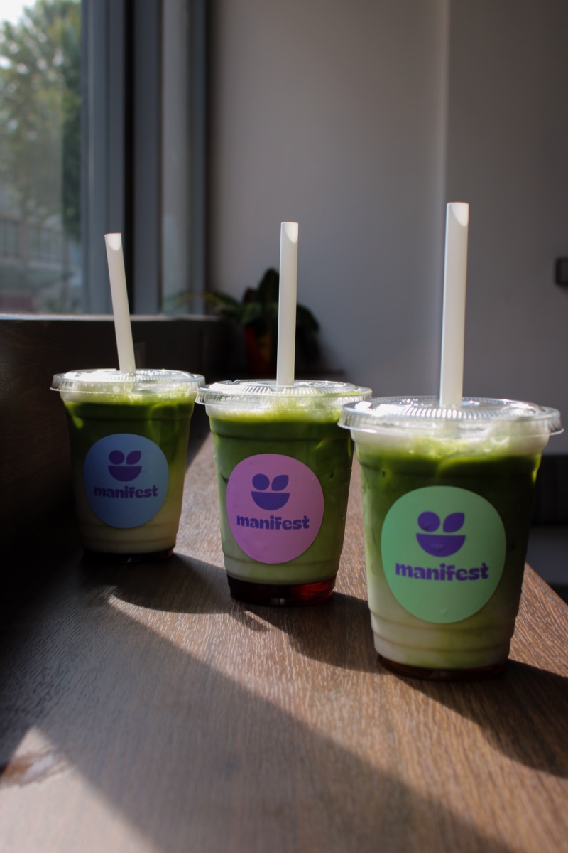 Matcha drinks